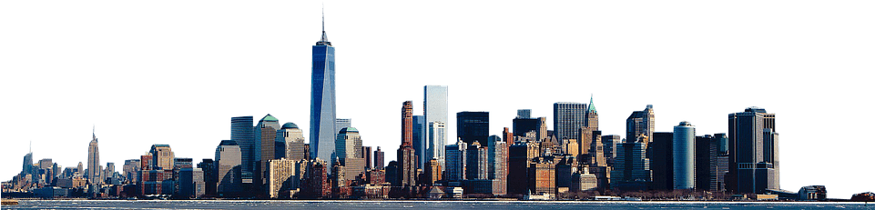 Newyork From Side Png Image - New York City, Transparent Png PNG with transparent background