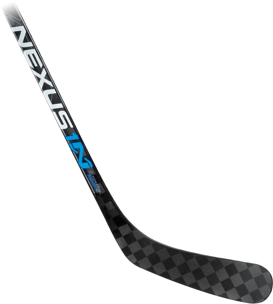 Nexus Hockey Stick Profile PNG with transparent background