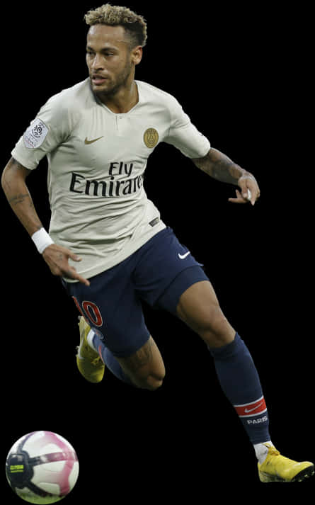 Neymar Action Shot P S G