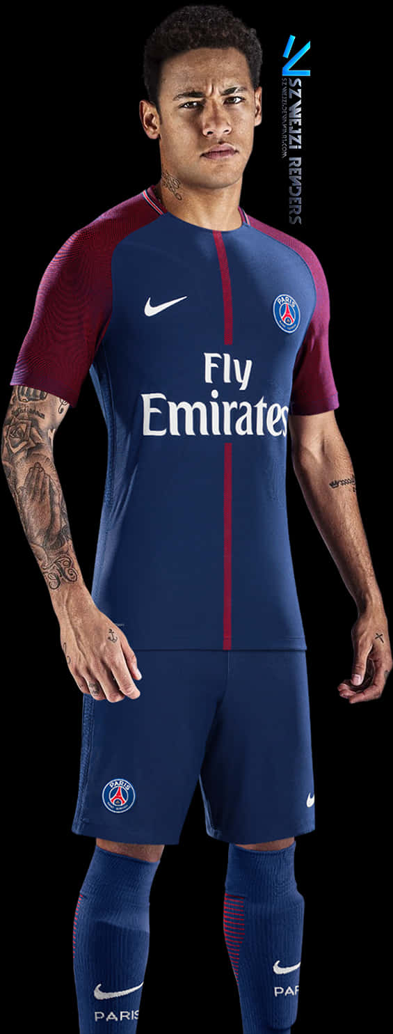 Neymar Psg Png - Neymar Jr Psg Png, Transparent Png PNG with transparent background