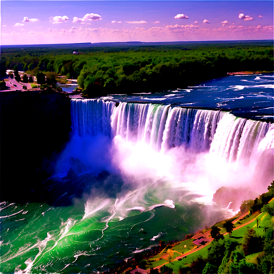 Niagara Falls Canada View PNG 06202024 PNG with transparent background