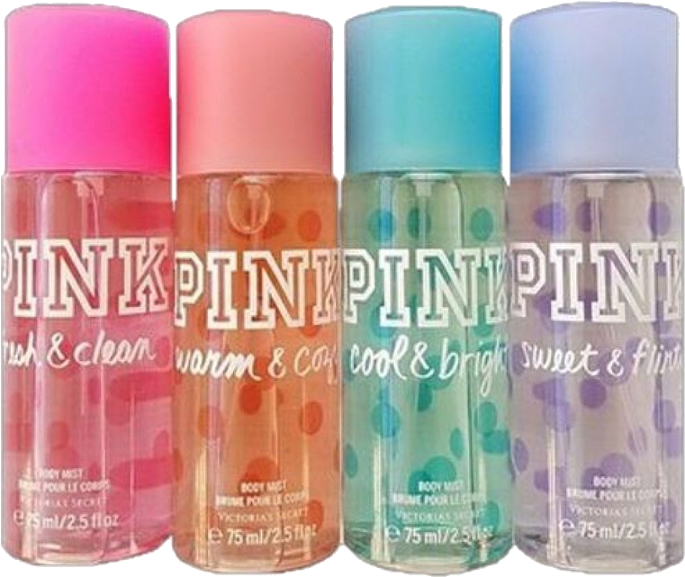 Niche, Png, And Edits Image - Victoria Secret Pink Spray, Transparent Png PNG with transparent background