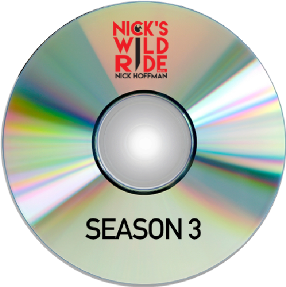 Nicks Wild Ride Season3 D V D PNG with transparent background