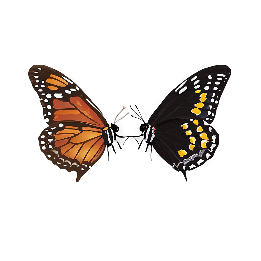 Night Butterflies Png Mmh79