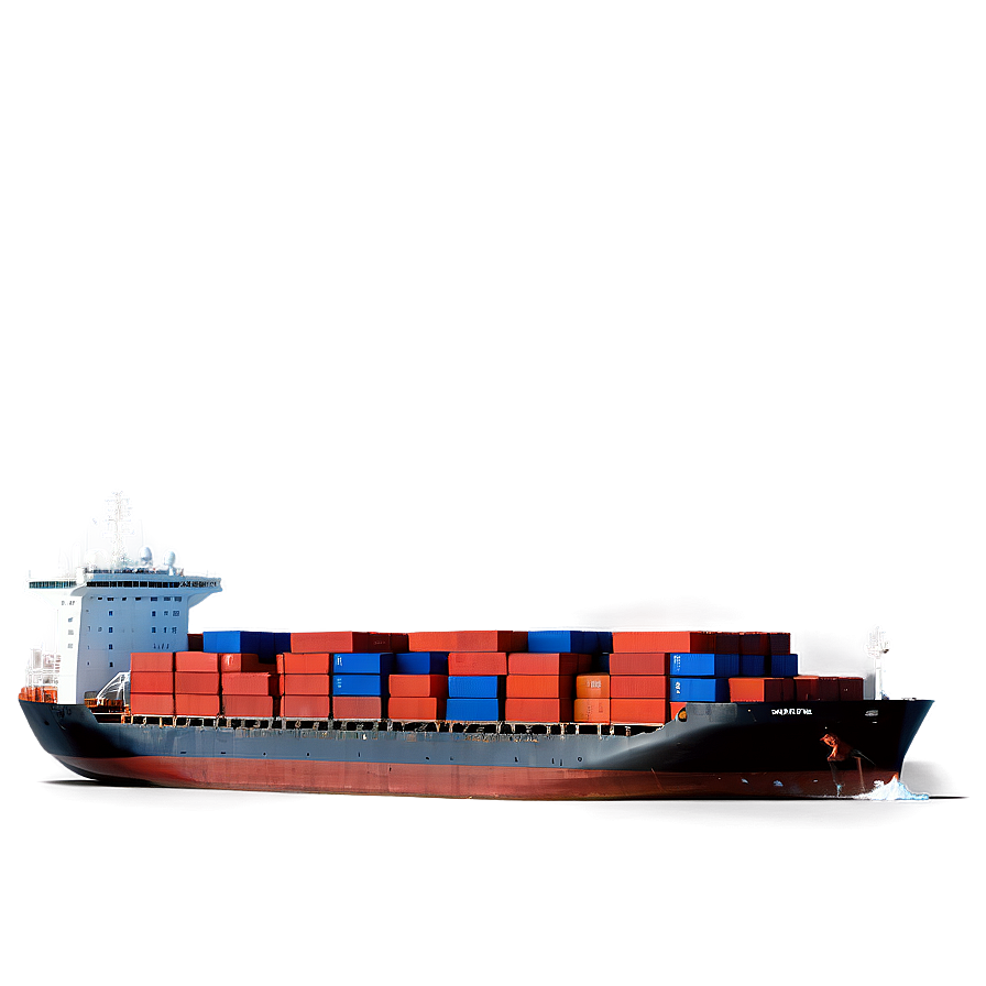 Night Cargo Ship Png 52