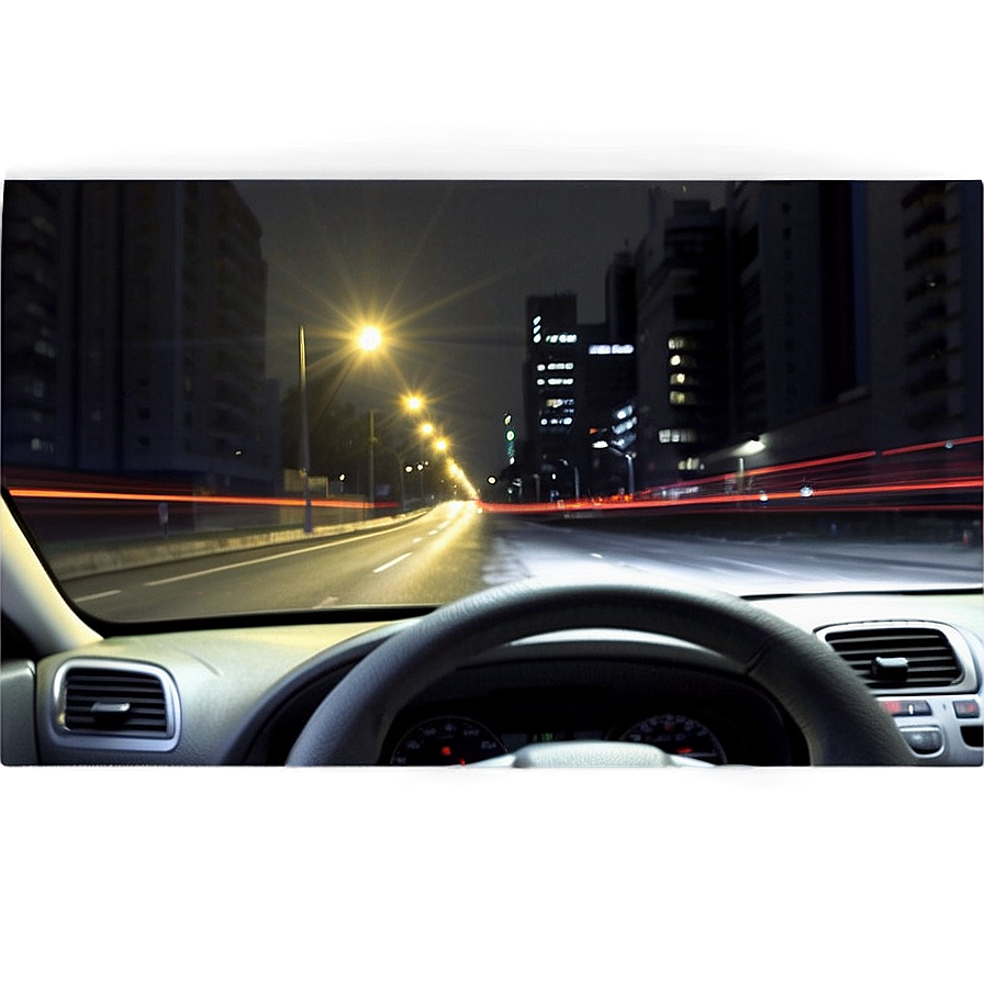 Night City Driving Png Sbr