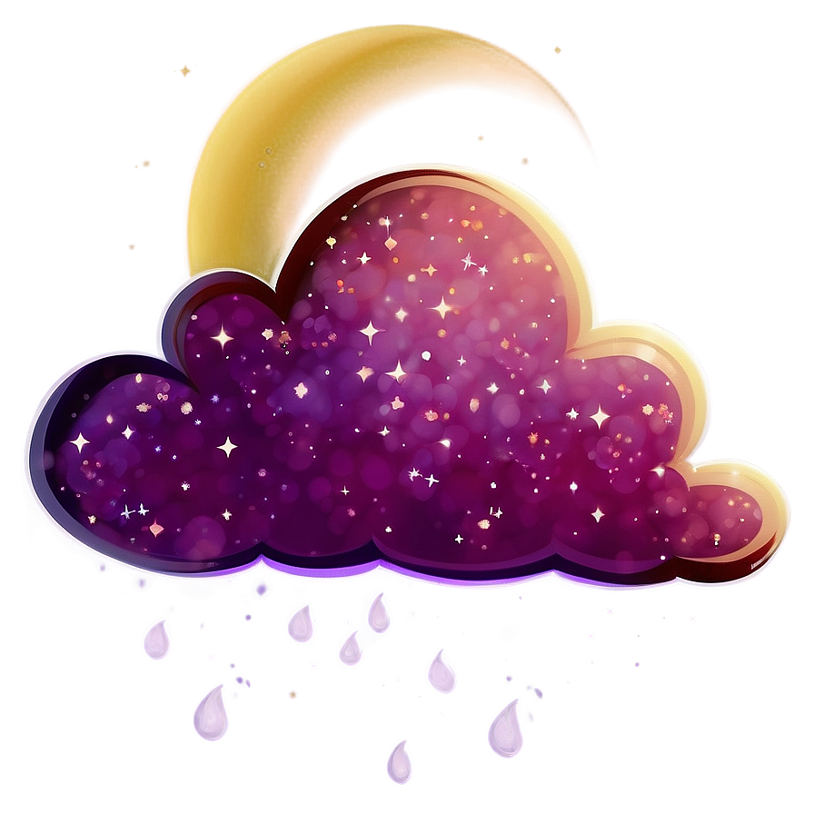 Night Cloud Clipart Png Ssb5