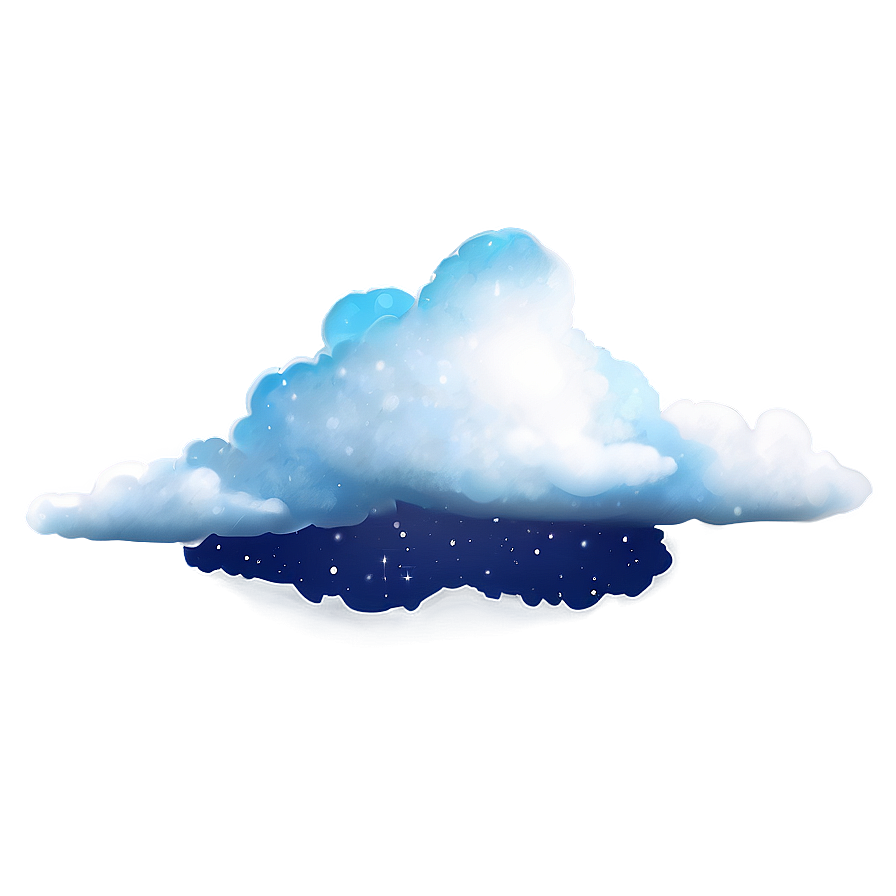 Night Sky Clouds Png Vtt41