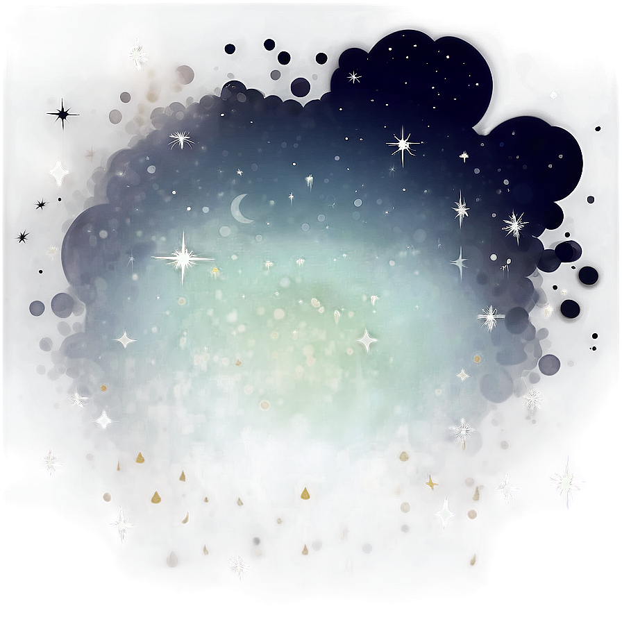Night Sky Stars Transparent PNG lvu55 PNG image with a transparent background, free high-resolution download