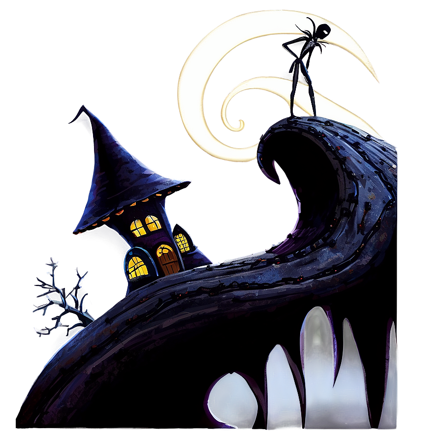 Nightmare Before Christmas Hill Png Sqx6