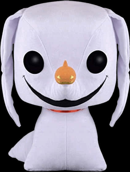Nightmare Before Christmas Plush Toy PNG with transparent background