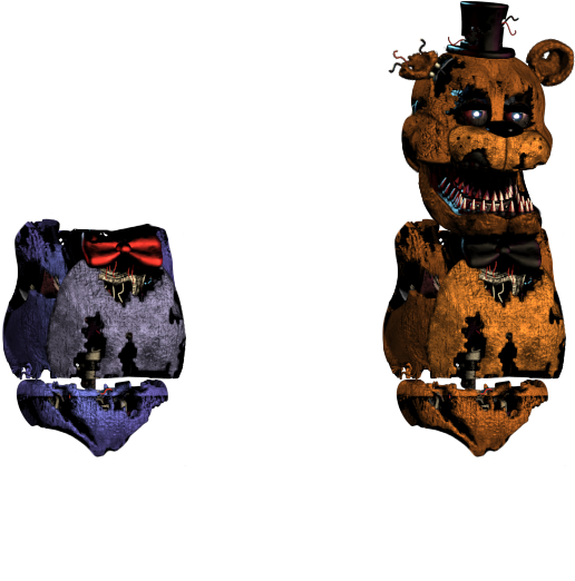 Nightmare Bonnie Redesign, HD Png Download PNG with transparent background