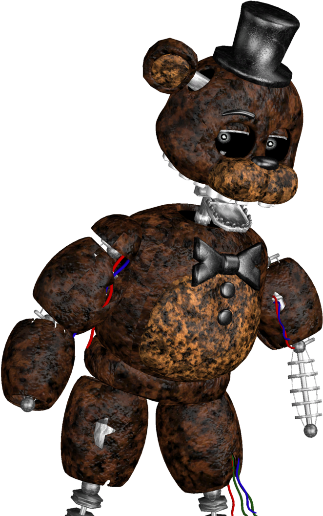 Nightmare_ Freddy_ Render_ F N A F