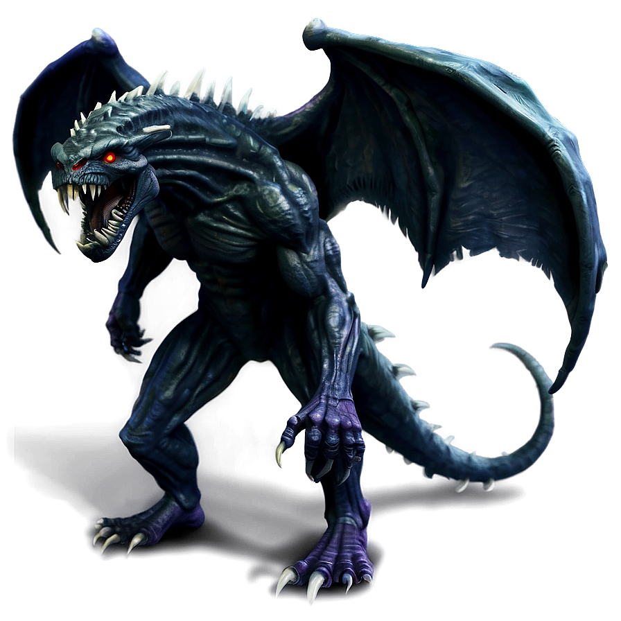 Nightmare Monster Depiction PNG wjp27 PNG image with a transparent background, free high-resolution download