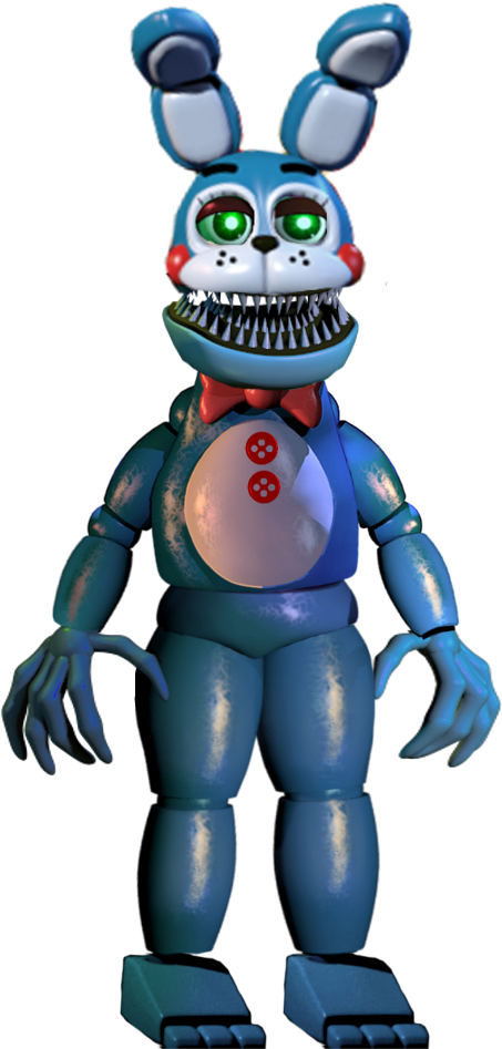 Nightmare Toy Bonnie - Five Nights At Freddy's Nightmare Toy Bonnie, HD Png Download PNG with transparent background