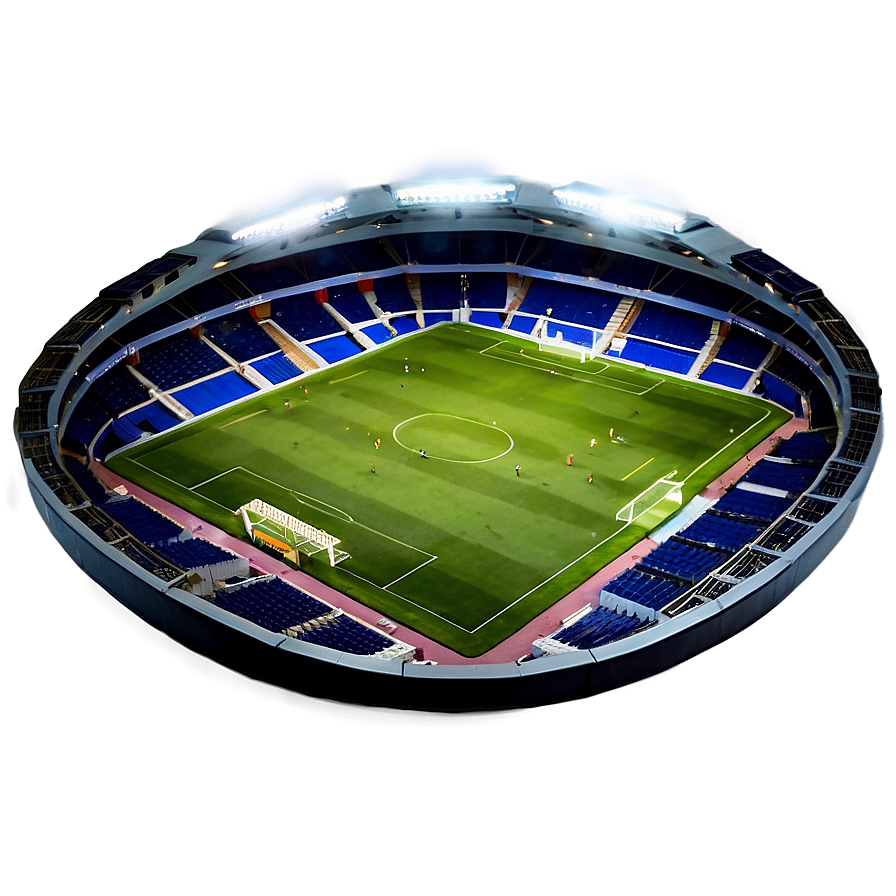 Nighttime Soccer Stadium Lights Png Ebq