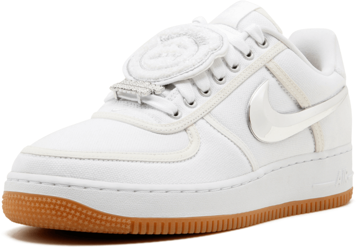 Nike Air Force1 White Gum Sole