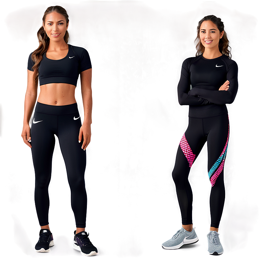 Nike Pro Leggings PNG 06112024 PNG with transparent background