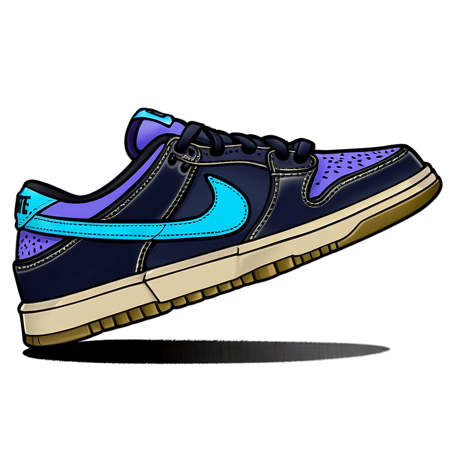 Nike SB Dunk PNG rtr PNG with transparent background