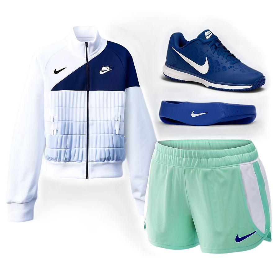 Nike Tennis Outfit PNG 06112024 PNG with transparent background