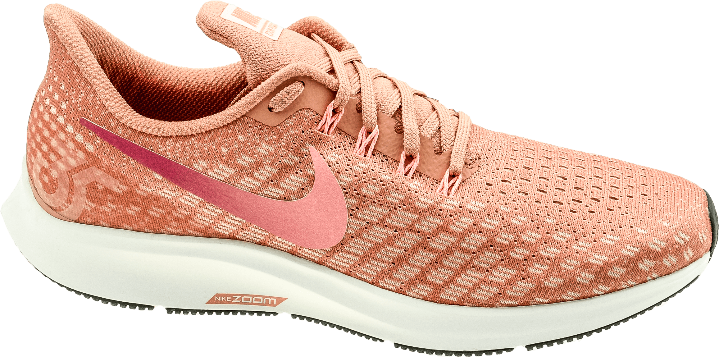 Air Zoom Pegasus 35 Particle Rose/flash Crimson - Nike Air Zoom Pegasus Rust Pink, HD Png Download PNG with transparent background