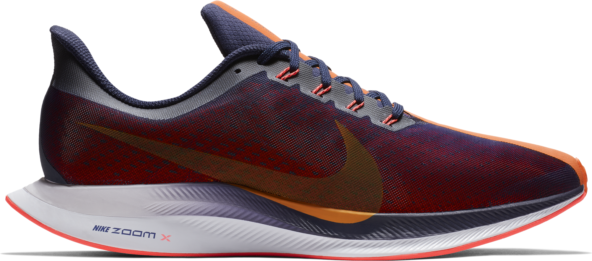 Men's Zoom Pegasus 35 Turbo - Nike Men's Air Zoom Pegasus 35 Running Shoes Orange, HD Png Download PNG with transparent background