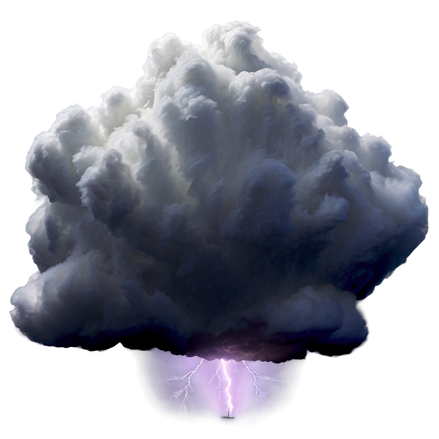 Nimbus Cloud Lightning Png Wwh79