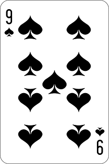 Nine_of_ Spades_ Playing_ Card