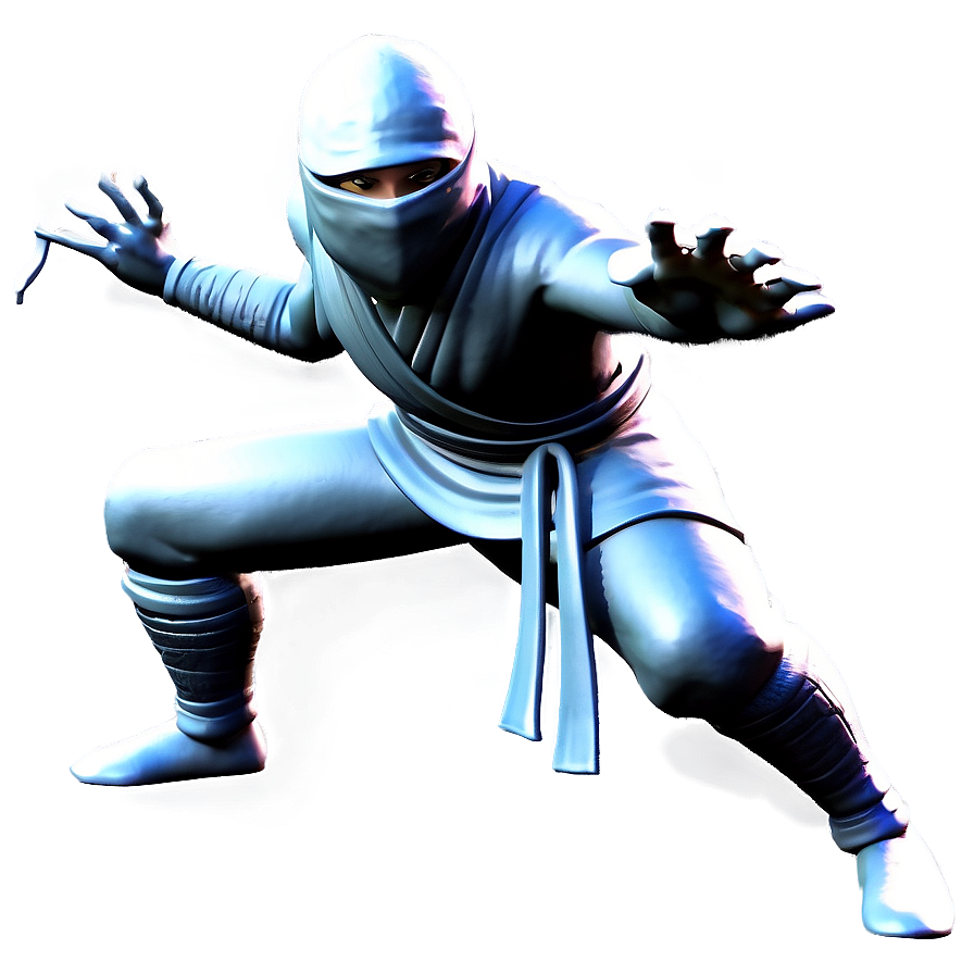 Ninja Figure Action Png Vbb