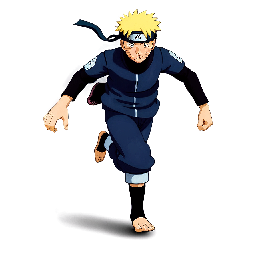 Ninja Naruto Running Forward Png 06292024