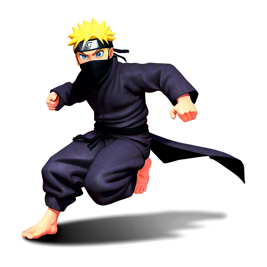 Ninja Run Naruto Style Png 15