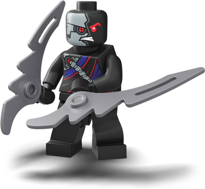 Ninjago Lego Ninjawith Silver Weapons