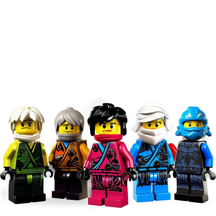 Ninjago Movie Characters Png Rhv