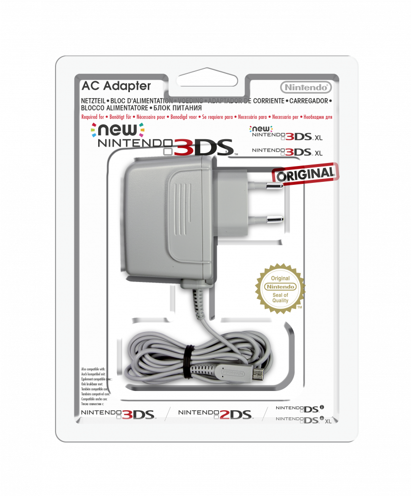 Nintendo3 D S A C Adapter Packaging