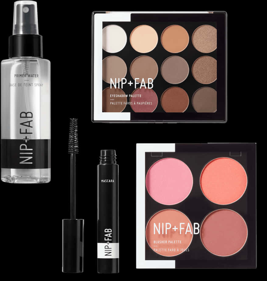 Makeup Kit Products Png Transparent Images - Nip Fab Blush Palette, Png Download PNG image with a transparent background, free high-resolution download