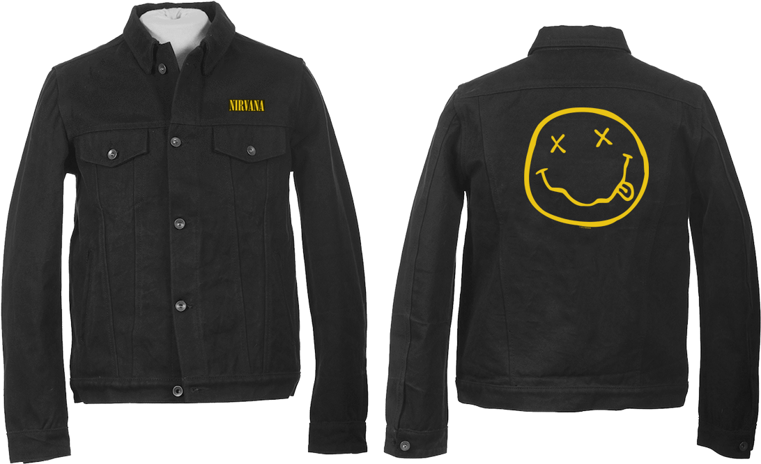 Nirvana Smiley Face Jacket