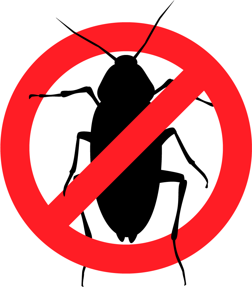 No Cockroach Sign