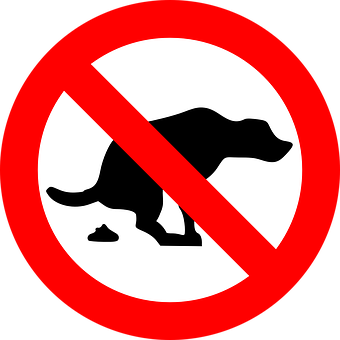 No Dogs Allowed Sign PNG with transparent background