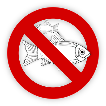 No Fishing Sign