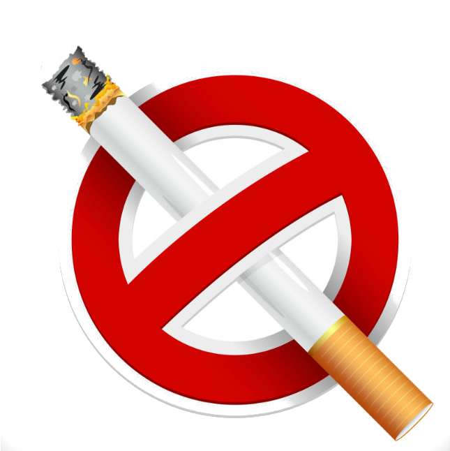 No Smoking Sign Graphic PNG image with a transparent background, free high-resolution download