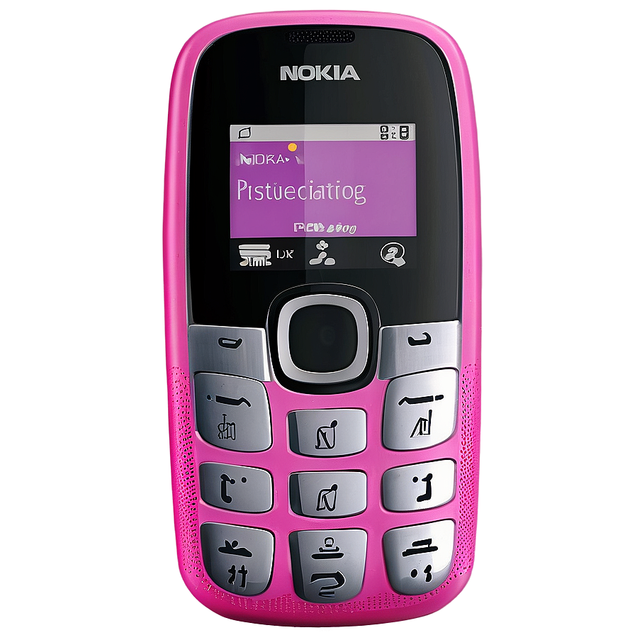 Nokia Phone In Pink Png 20