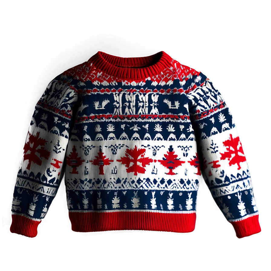 Nordic Sweater Pattern Png Wiu38