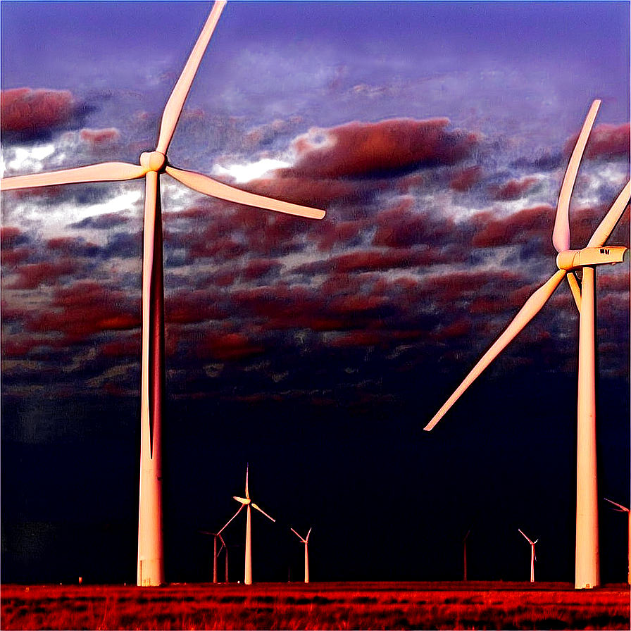 North Dakota Wind Farms Png 06252024