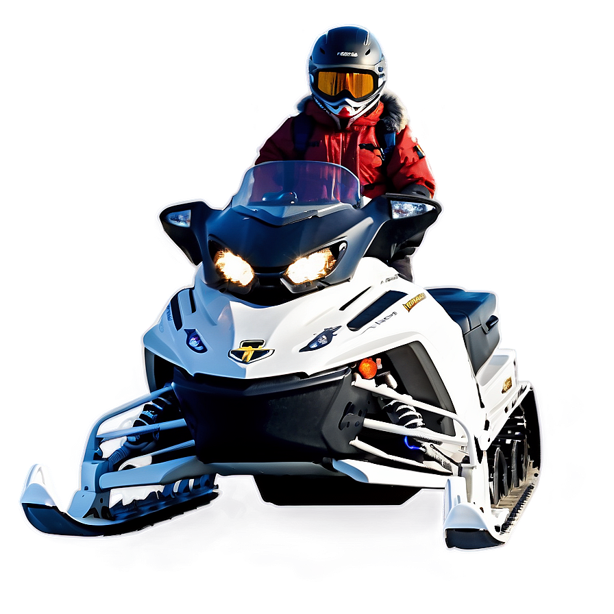 North Pole Snowmobile Adventure Png 60