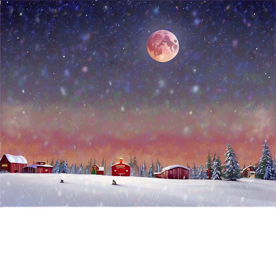 North Pole Winter Solstice PNG bwy24 PNG image with a transparent background, free high-resolution download