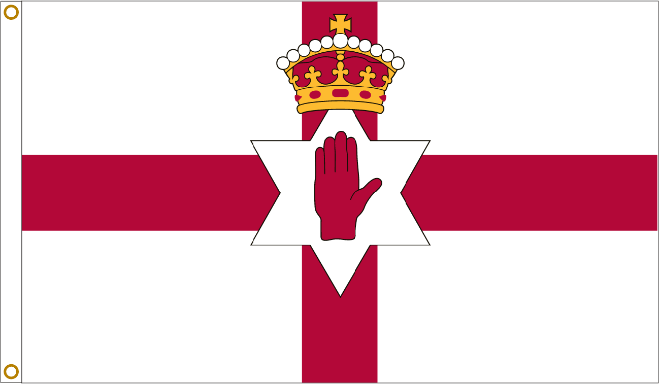 Northern Ireland Flag - Northern Ireland Flag Vector, HD Png Download PNG with transparent background