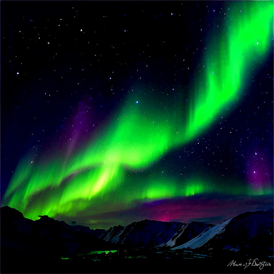 Northern Lights Sky Png Fxk20