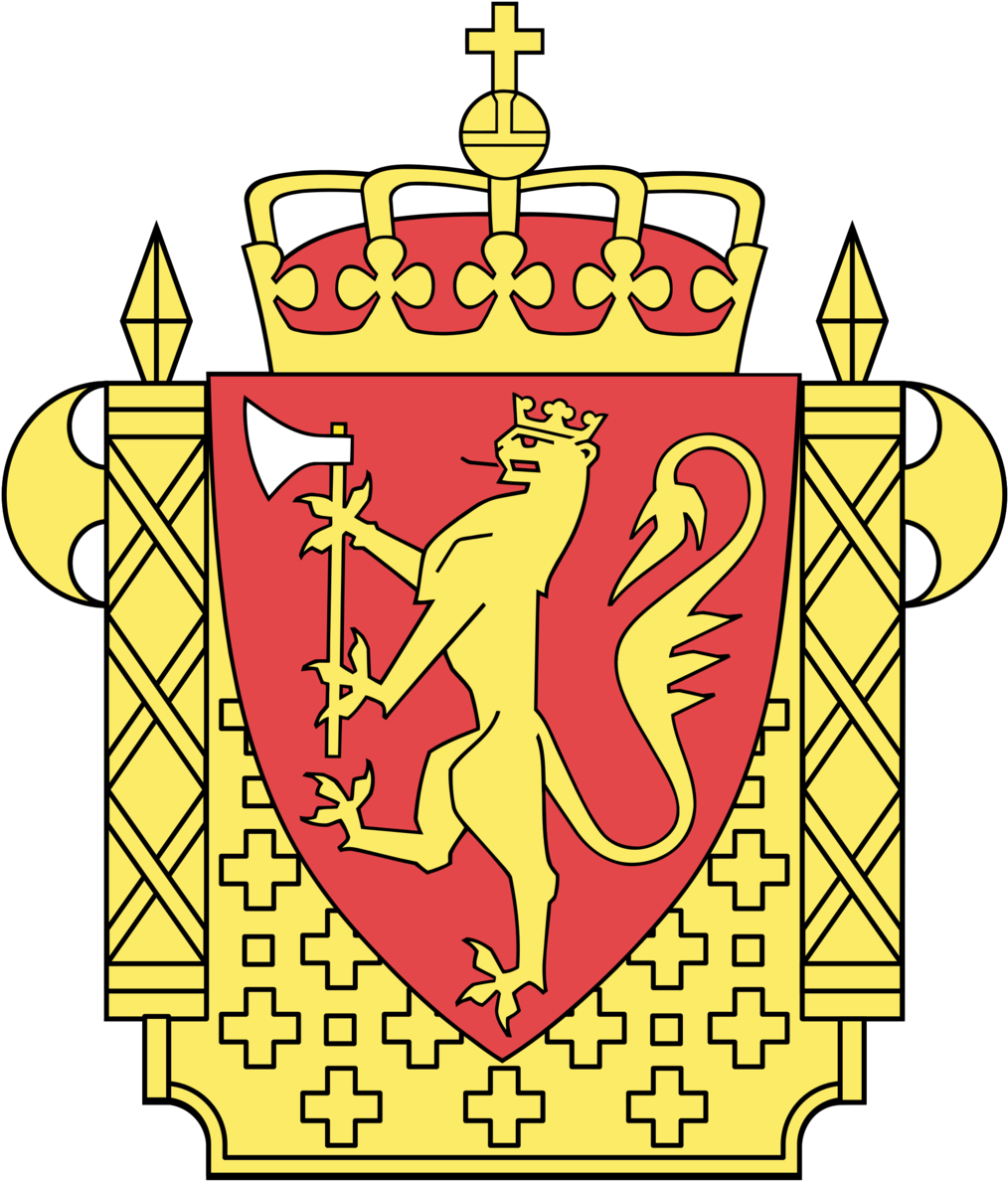 Transparent Fasces Png - Norway Coat Of Arms, Png Download PNG image with a transparent background, free high-resolution download