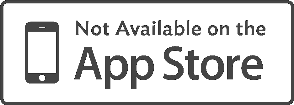 Not Availableon App Store Sign