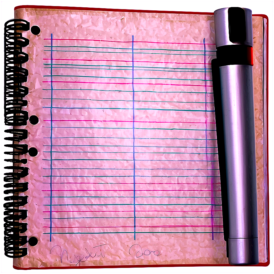 Notebook Paper Sheet With Lines Png Fka